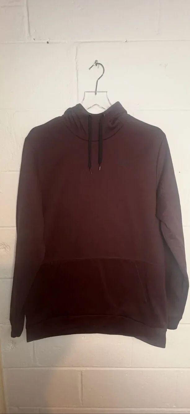 Nike Therma Dri-FIT Men’s Pullover Training Hoodie Burgundy Large Tall LT CU6214